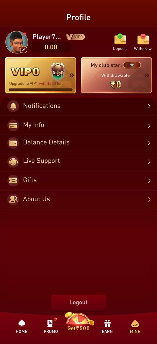 YY Game app screenshot — Daily Missions